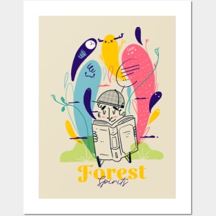 Forest Spirits Posters and Art